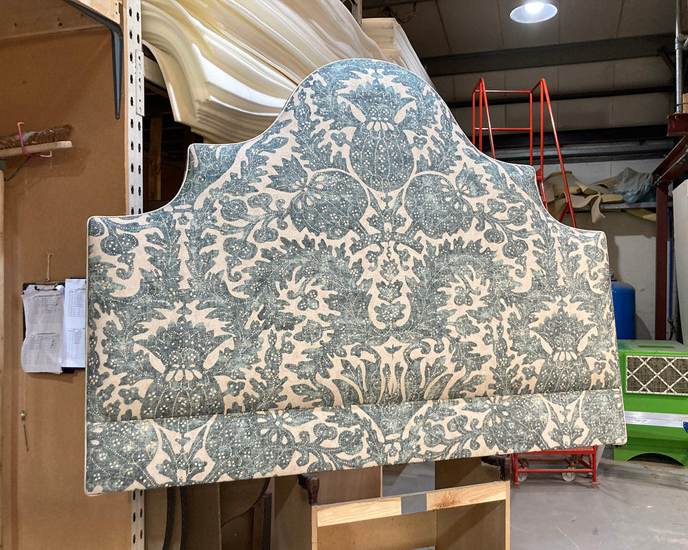 Super King Samson Headboard Lewis & Wood Pomegranate Sea Holly