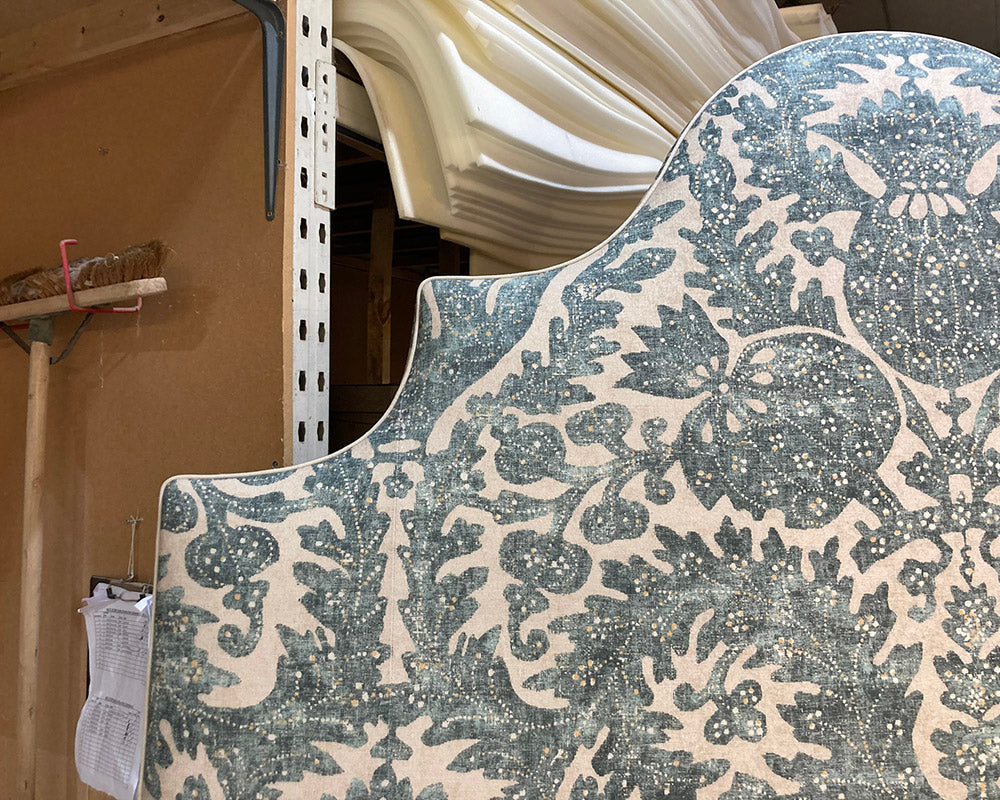 Super King Samson Headboard Lewis & Wood Pomegranate Sea Holly