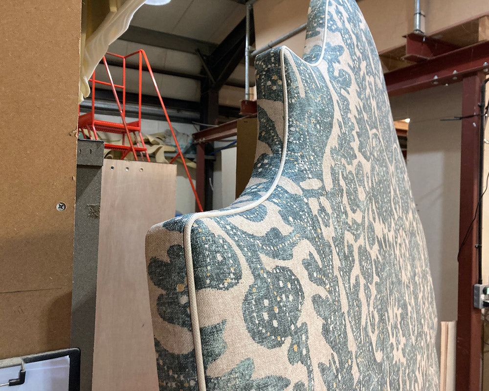 Super King Samson Headboard Lewis & Wood Pomegranate Sea Holly