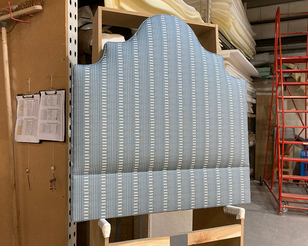 Single Samson Headboard Jessica Osborne Albie Denim