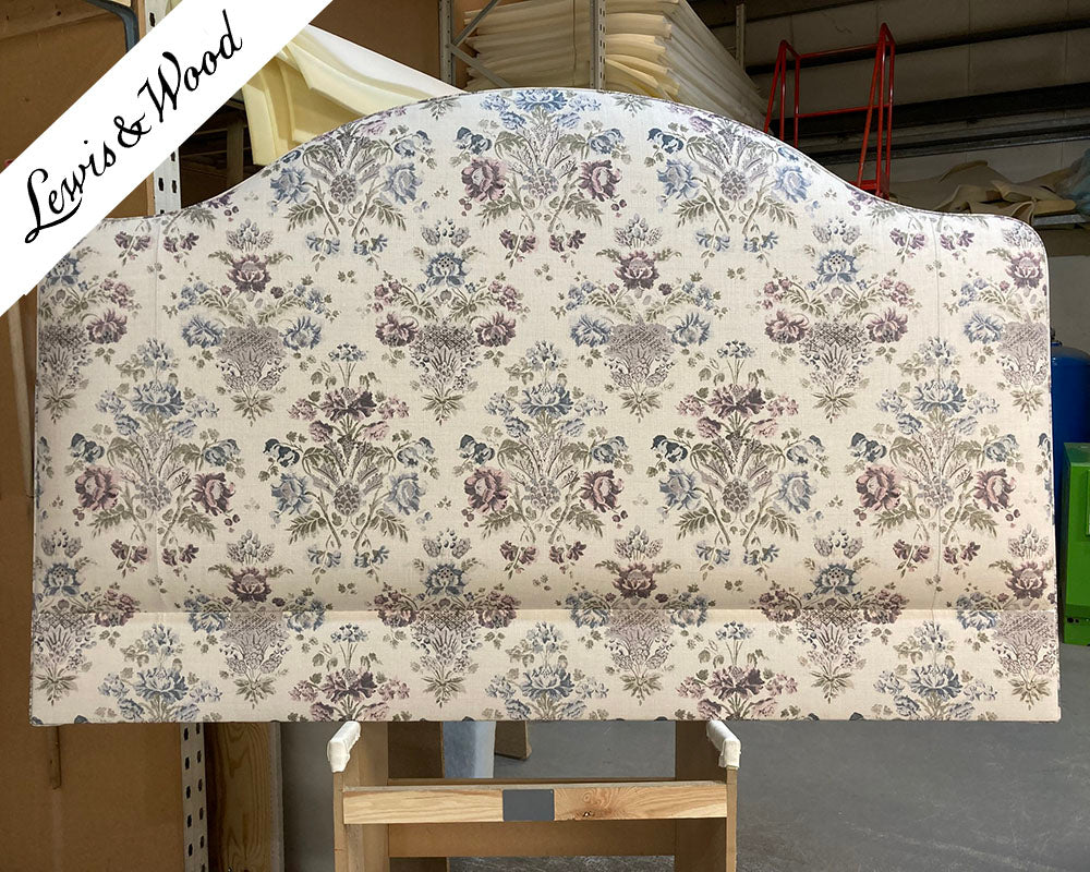 Super King Barra Headboard Lewis &amp; Wood Colette Iris