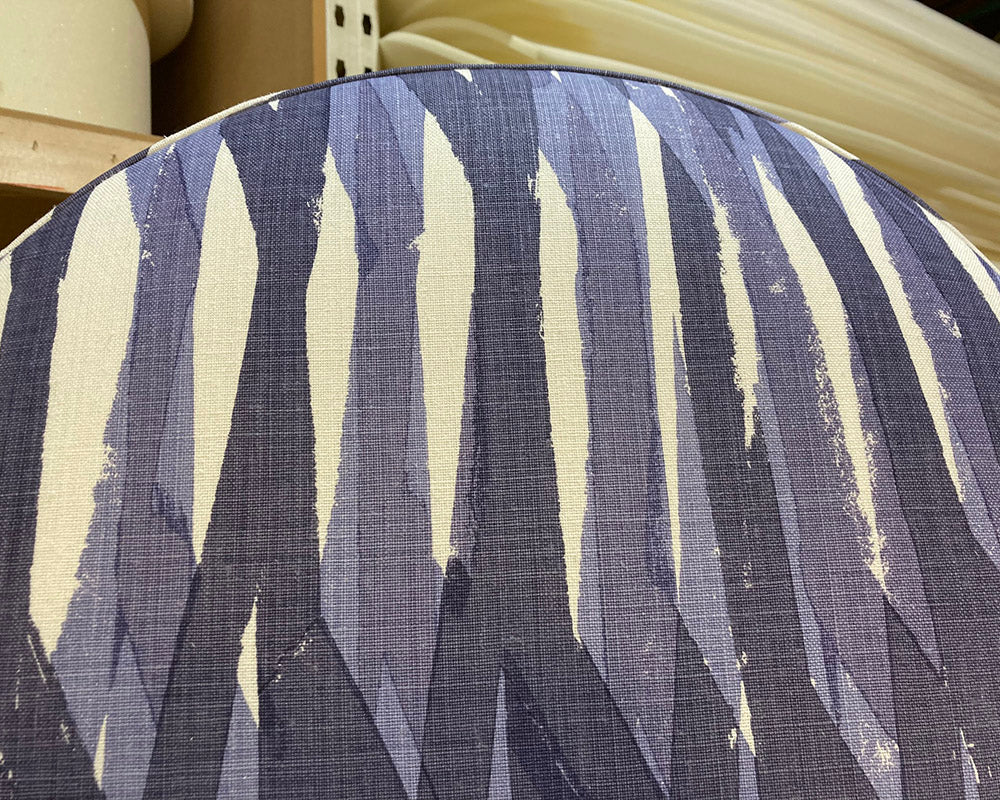 Kingsize Samson Headboard Christopher Farr Cloth Breakwater indigo